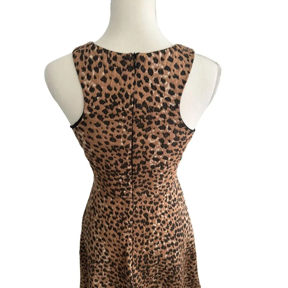 MARA HOFFMAN Animal Print A Line Skater Dress Size XS - Picture 6 of 7